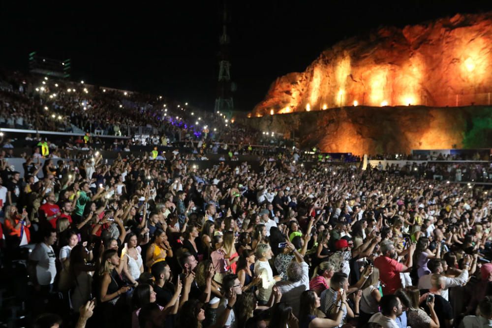 Las imágenes del concierto de Nicky Jam en el Starlite Festival