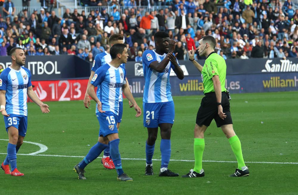 El conjunto malaguista y el gallego igualan a cero en el partido más atractivo de la jornada en la Liga 123