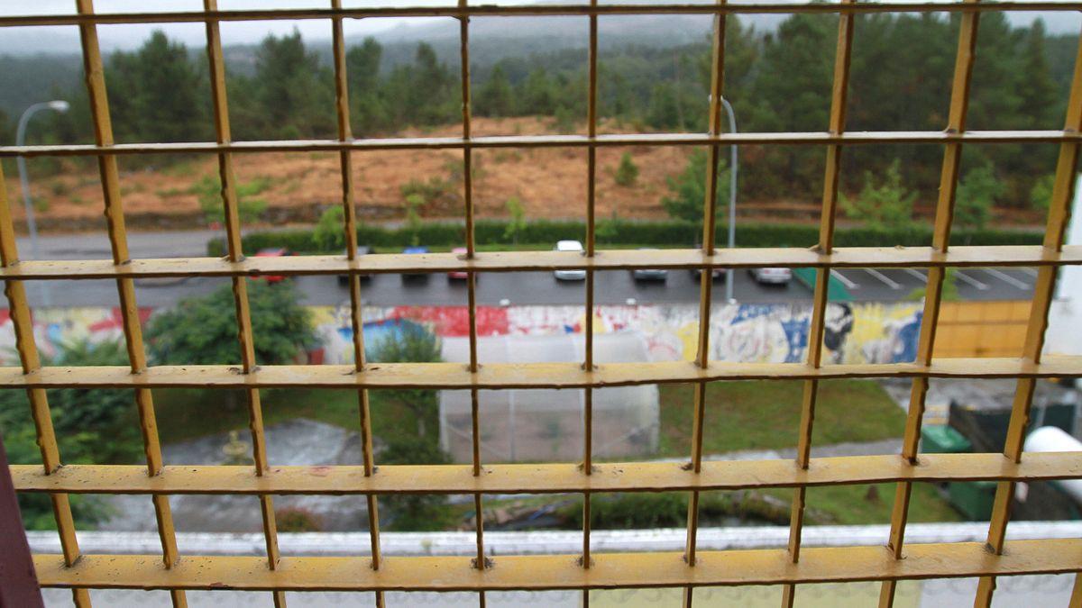 Una vista desde el interior de la prisión de Pereiro.