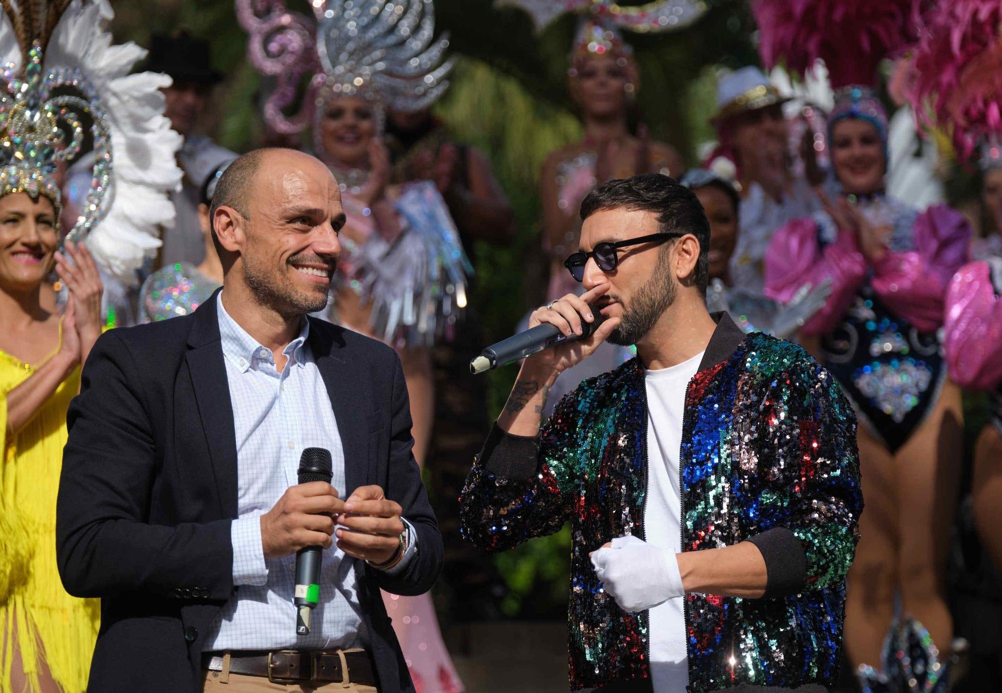 Presentación de la canción del Carnaval de Santa Cruz de Tenerife.