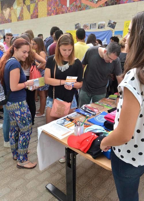 Acto de bienvenida a los estudiantes de intercambi