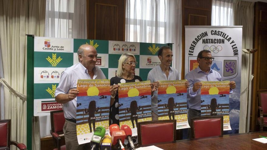 Presentación de La Travesía a Nado del Lago de Sanabria 2019