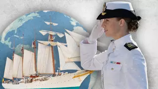 La experiencia "irrepetible y única" de Leonor a bordo de "Elcano", la embajada flotante española
