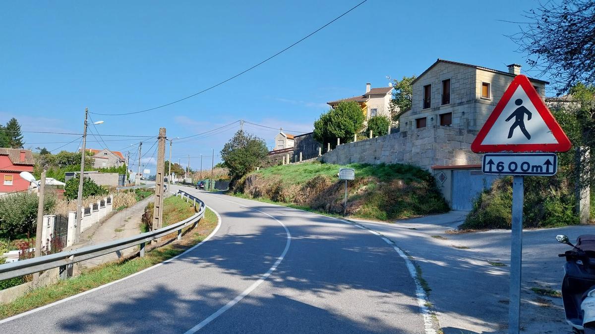 El entorno de Bon de Arriba, en la parroquia de Beluso, hasta donde llegará la senda peatonal proyectada.