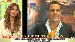 Raquel Perera, exmujer de Alejandro Sanz, habla sobre su estado de salud: "He intentado ayudarle"