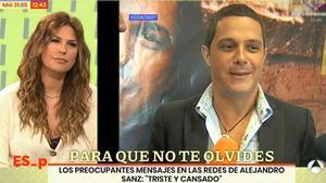 Raquel Perera, exmujer de Alejandro Sanz, habla sobre su estado de salud: He intentado ayudarle.