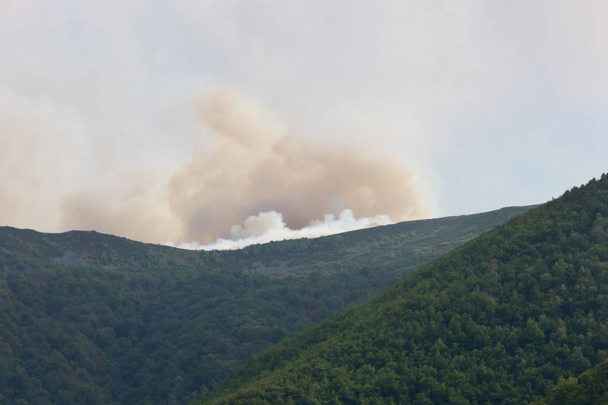 EN IMÁGENES: Los incendios en Asturias, bajo control gracias a la ...