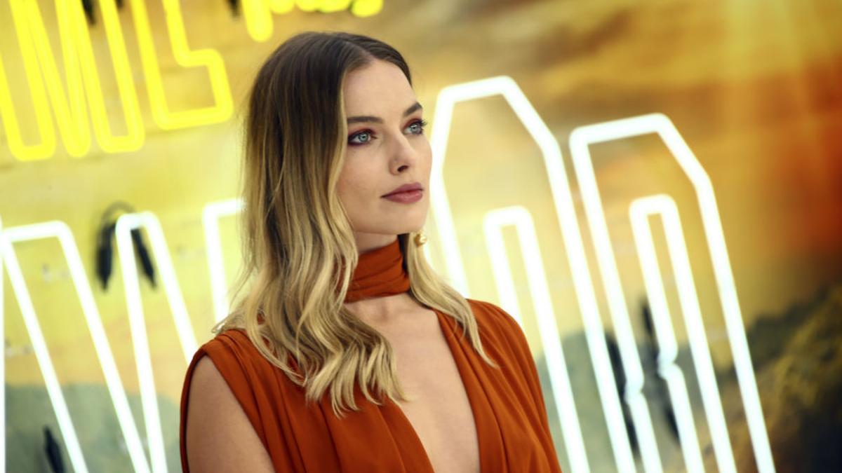 Margot Robbie en el estreno de 'Once upon a time in Hollywood' en Londres