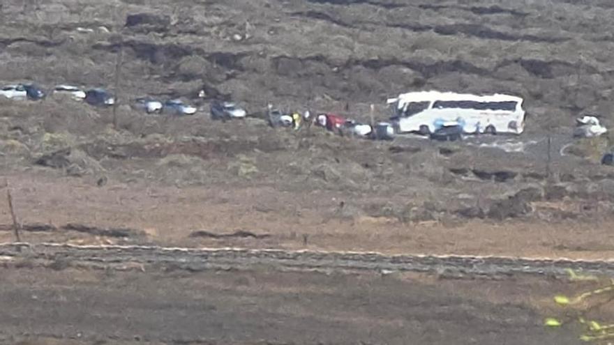 Accidente con varios vehículos implicados en el norte de Lanzarote