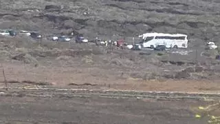 Accidente con varios vehículos implicados en el norte de Lanzarote