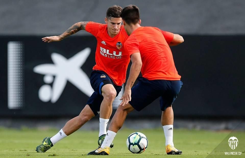 Así ha sido el entrenamiento del Valencia CF