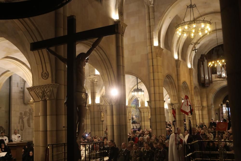 Las procesiones de Viernes Santo de Gijón se quedan sin salir.