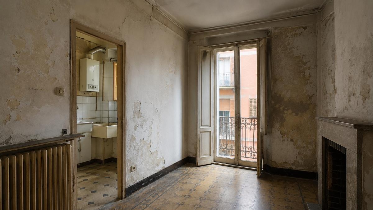 Un habitatge vell a Solsona