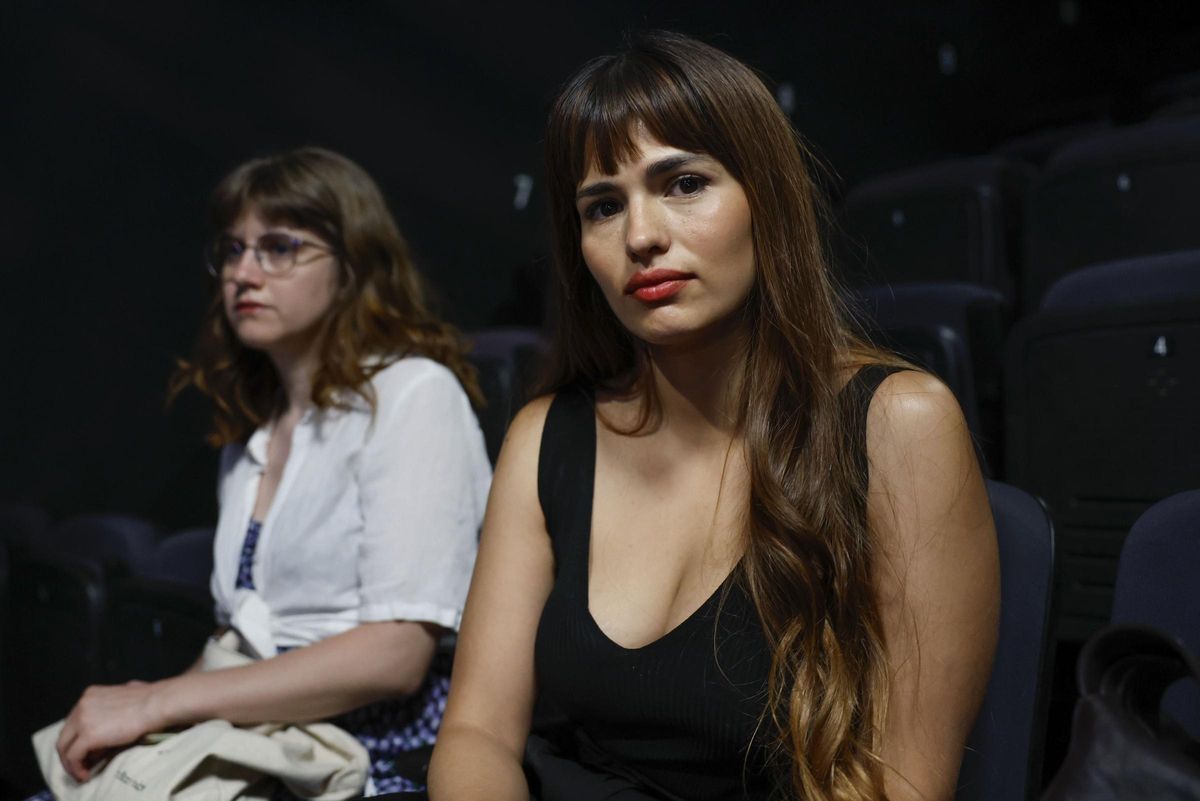 Sara Sálamo, en el Teatro del Barrio.