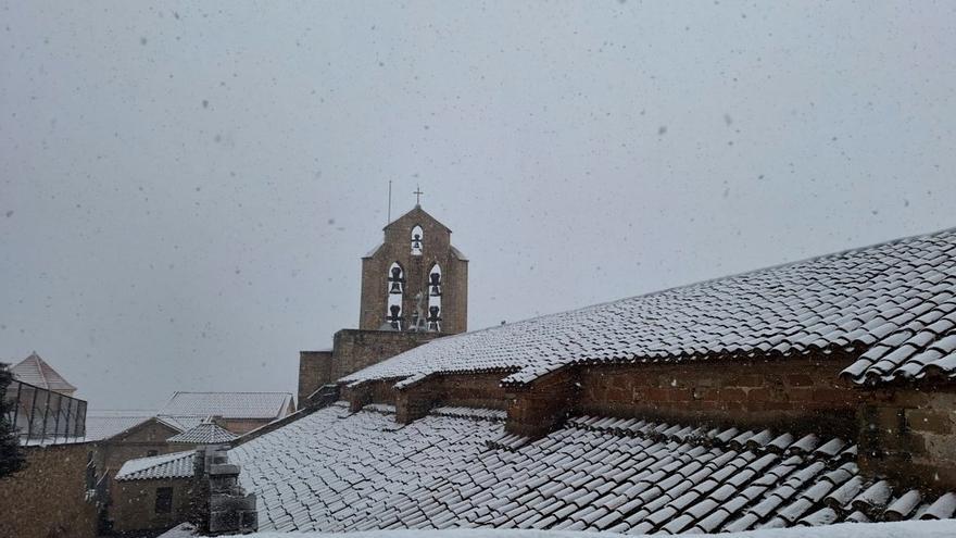 Alerta amarilla por nevadas en Castellón en el día de Navidad