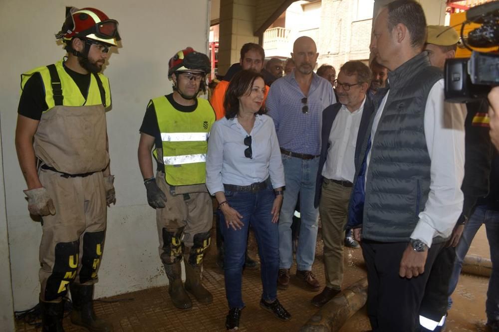 Visita de la ministra de Defensa a Los Alcázares