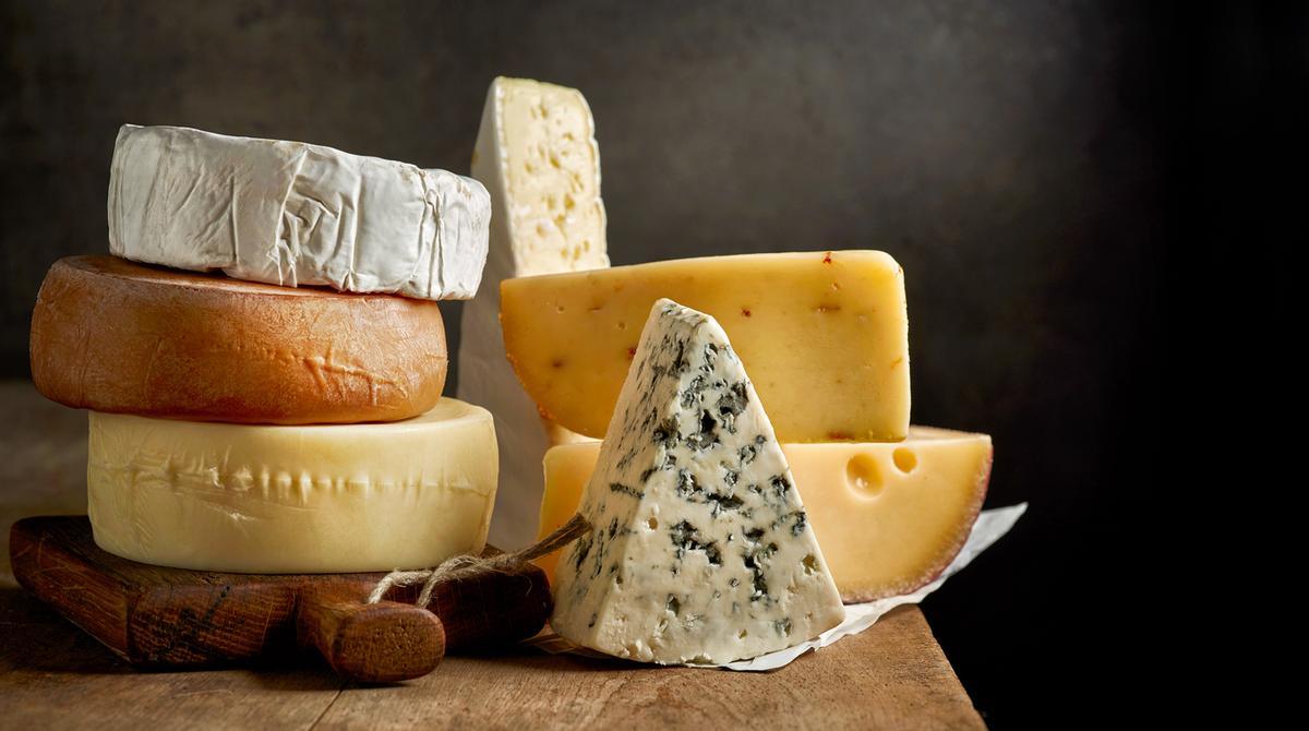 Diferentes tipos de queso