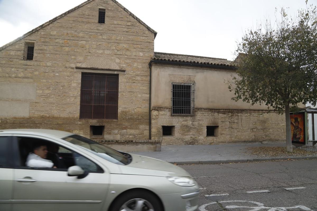 Exterior de la iglesia de Nuestra Señora de la Fuensanta tras el incendio.