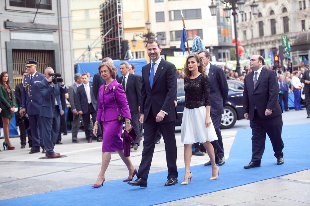 Premios Princesa de Asturias: los "looks" reales