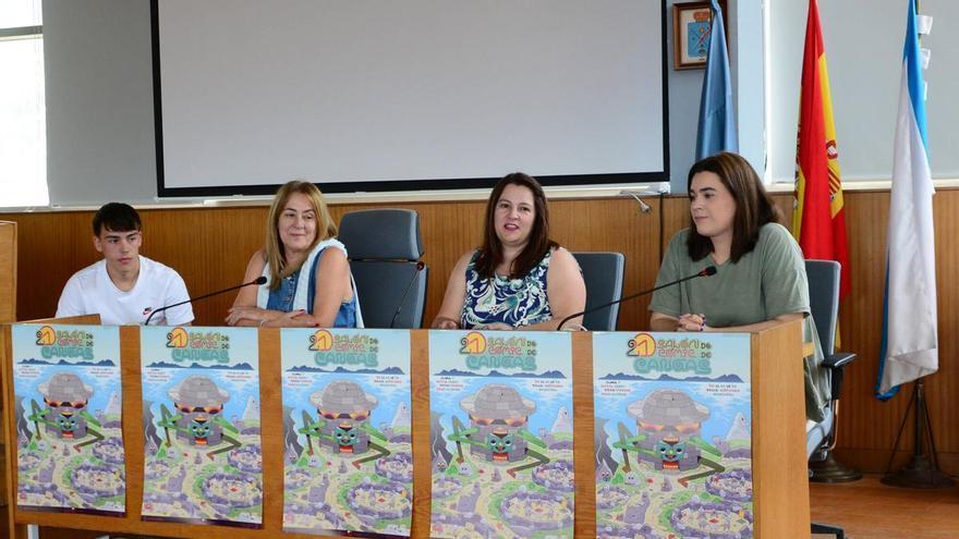 Presentación del Salón do Cómic e Ilustración de Cangas