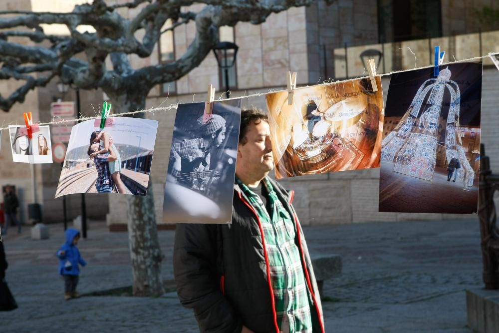 Iniciativa "Secado" en la plaza de Viriato