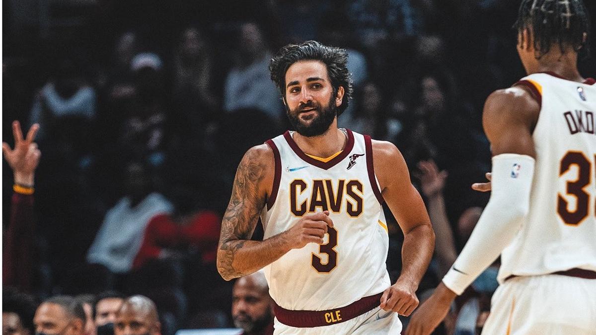 Rubio, con los Cavs.