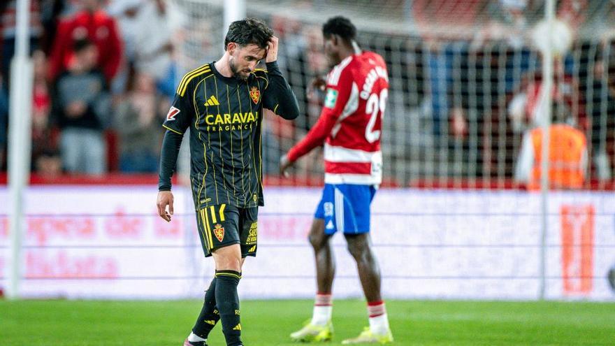La contracrónica del Granada-Zaragoza (3-1). Sellés no tiene la solución