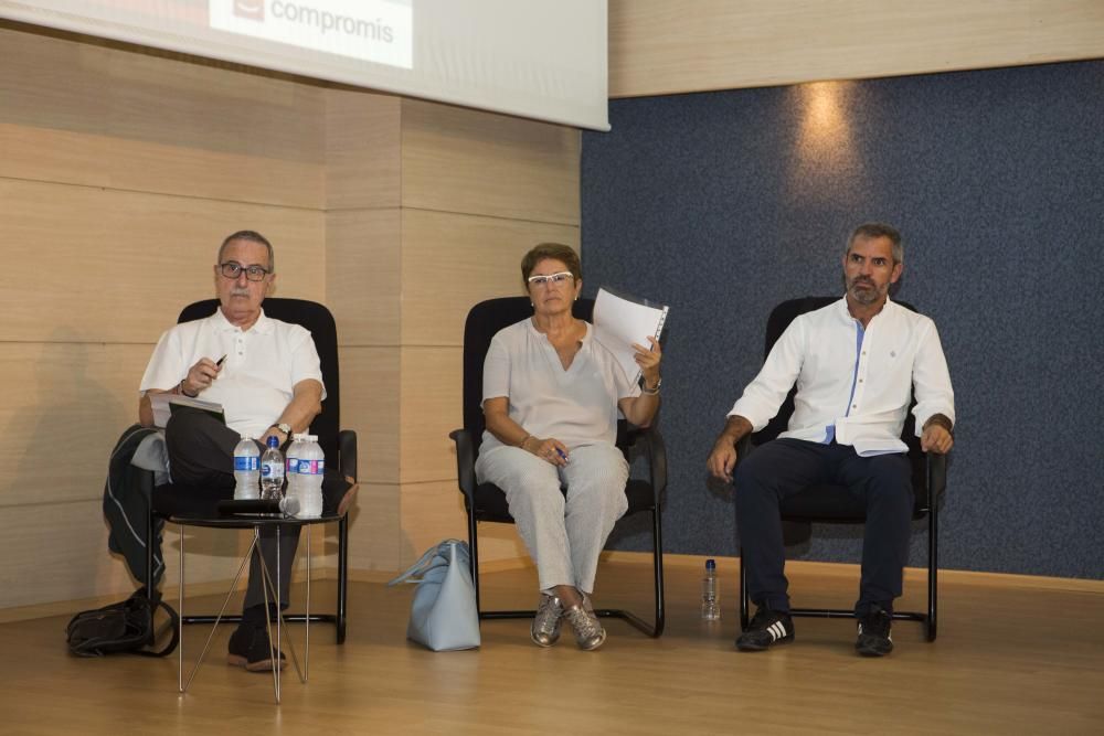 La vicepresidenta del Consell y líder de Compromís defiende su gestión en política social en el primer acto de partido para abrir el curso político en Alicante