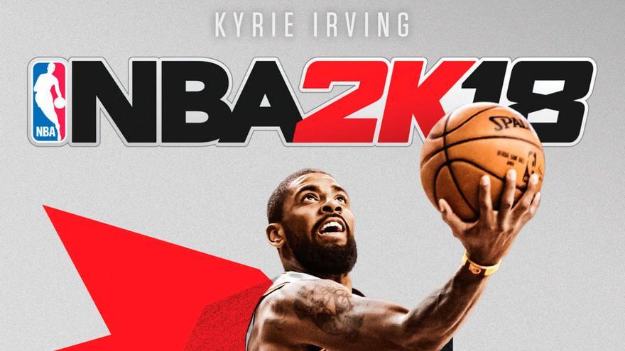 Kyrie Irving, protagonista de la portada de &#039;NBA 2K18&#039;