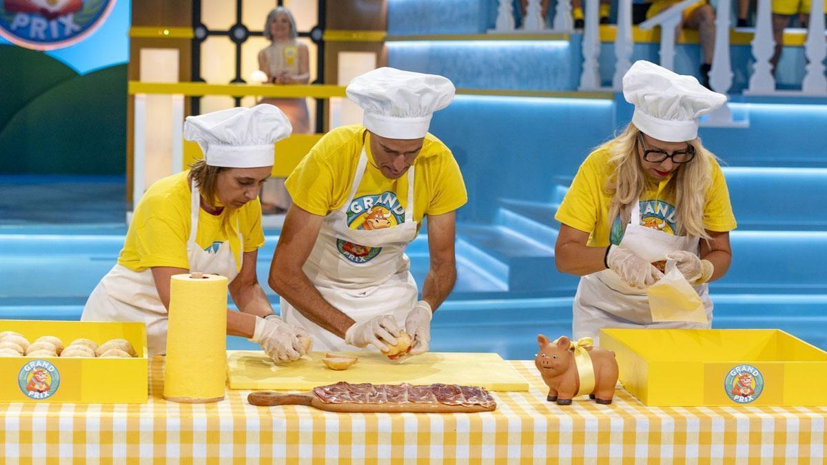 Prueba del jamón en el 'Grand Prix'