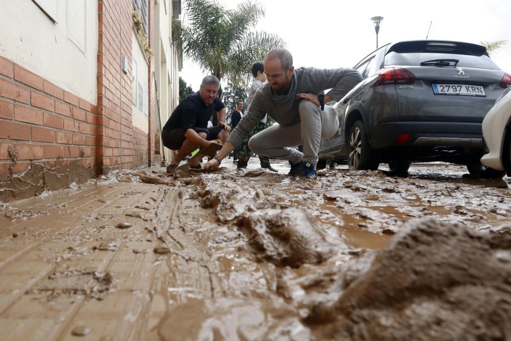 Temporal en Campanillas, Málaga