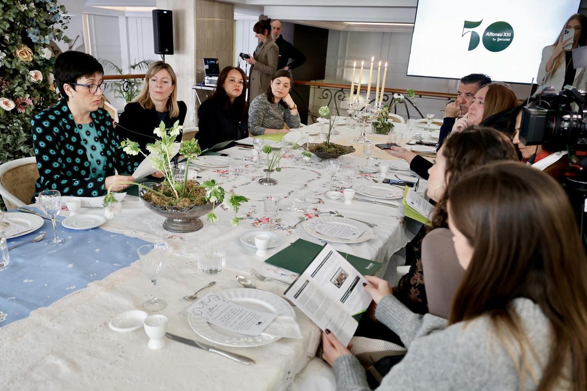 Presentación del programa de acciones del Hotel Sercotel Alfonso XIII con motivo de su 50º aniversario.