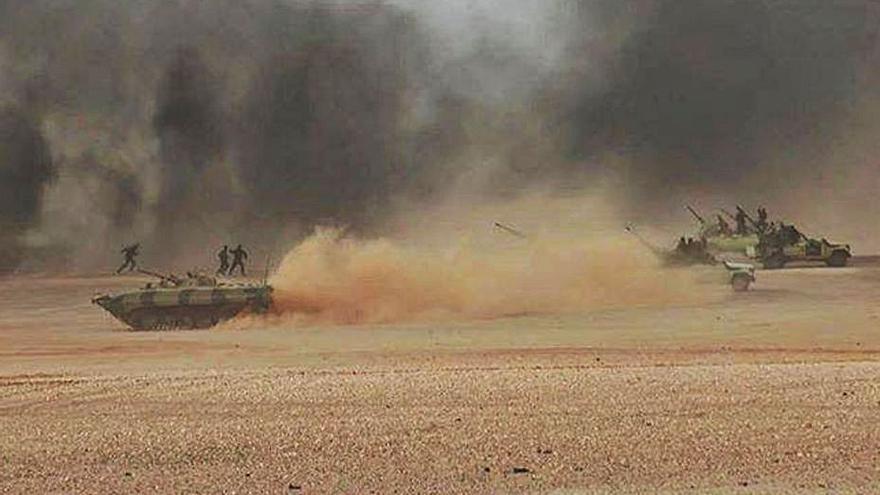 Las maniobras militares elevan la tensión bélica entre Rabat y el Polisario