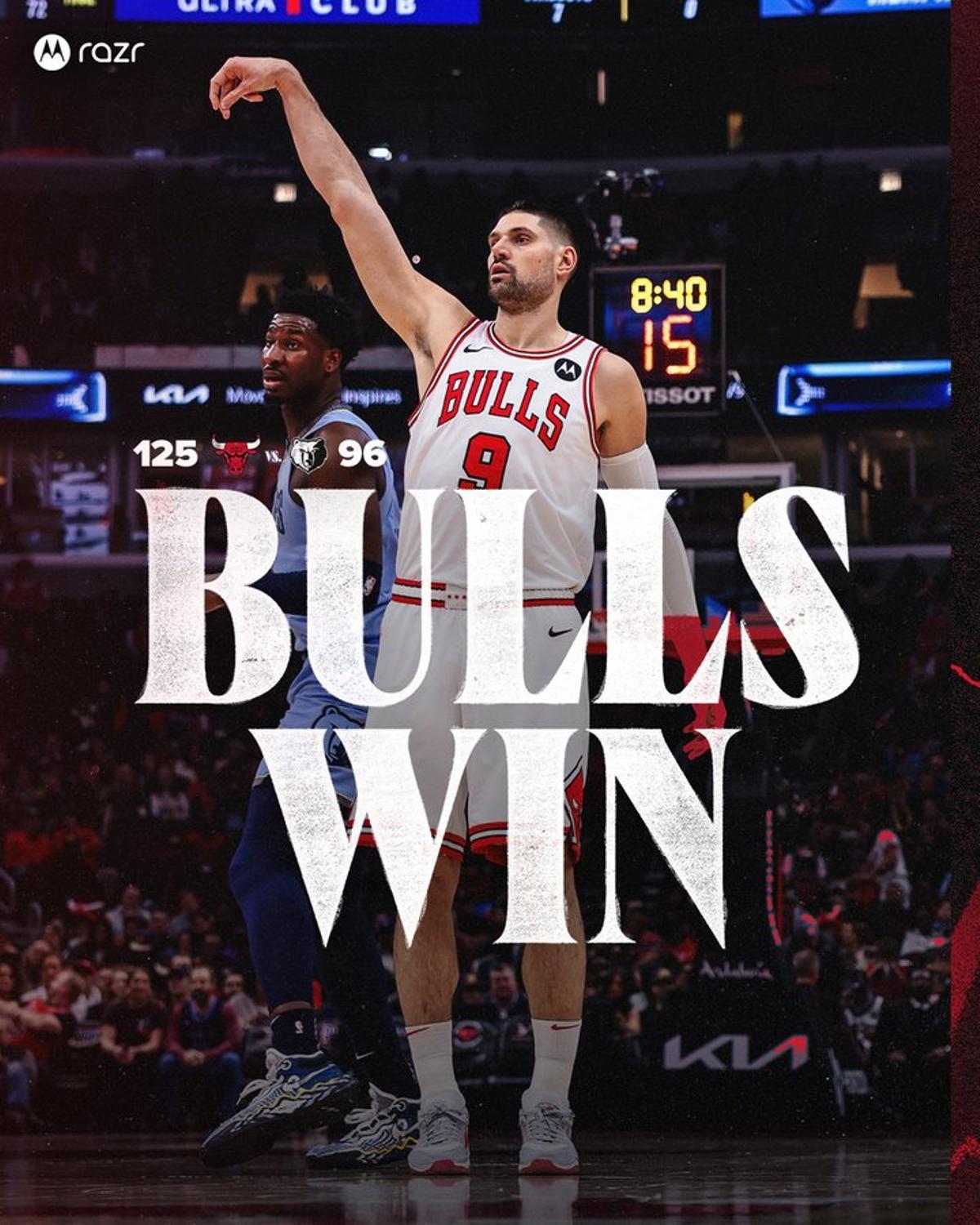 Los Bulls, victoriosos