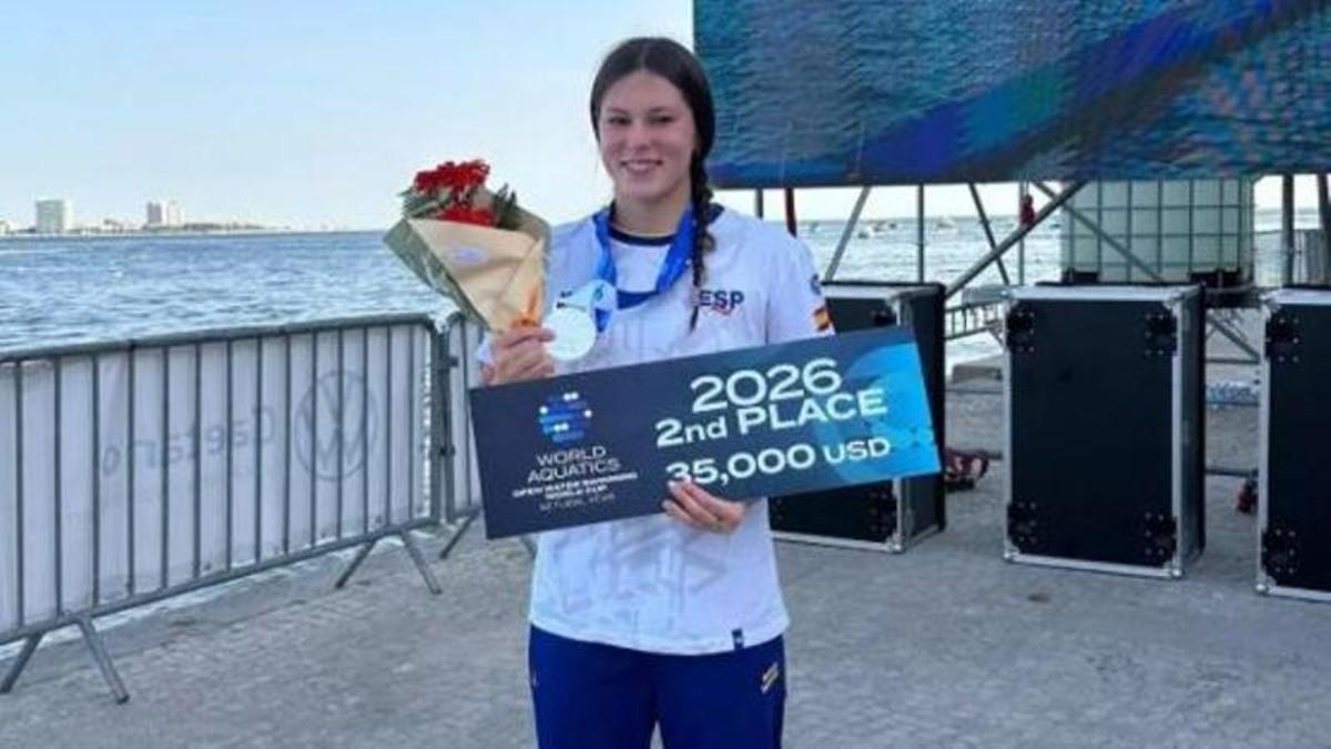 La ilicitana Ángela Martínez, subcampeona de la World Cup