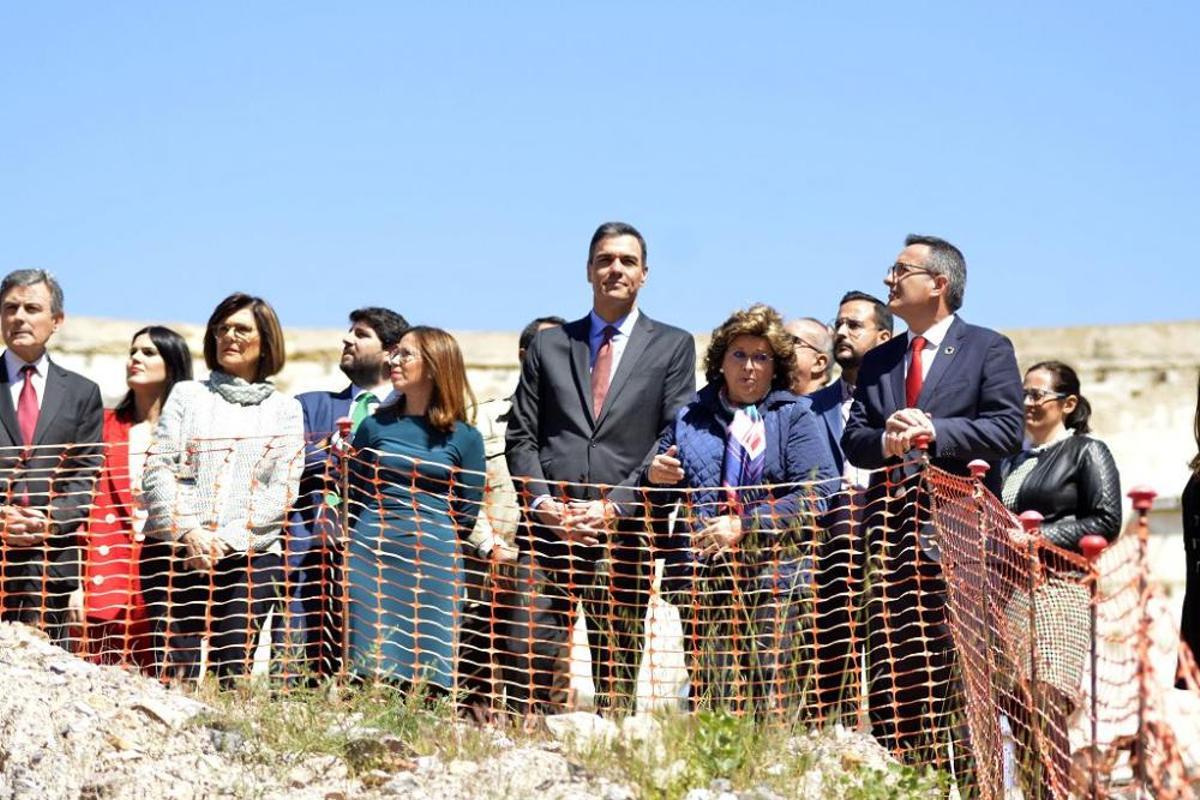 Visita de Pedro Sánchez en Cartagena