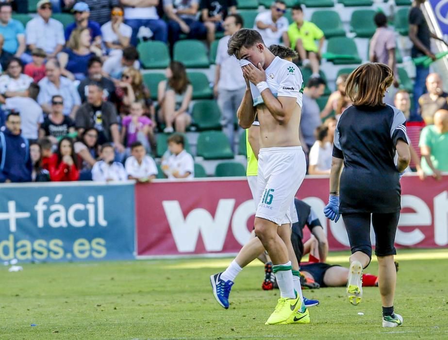 Debacle del Elche ante el colista