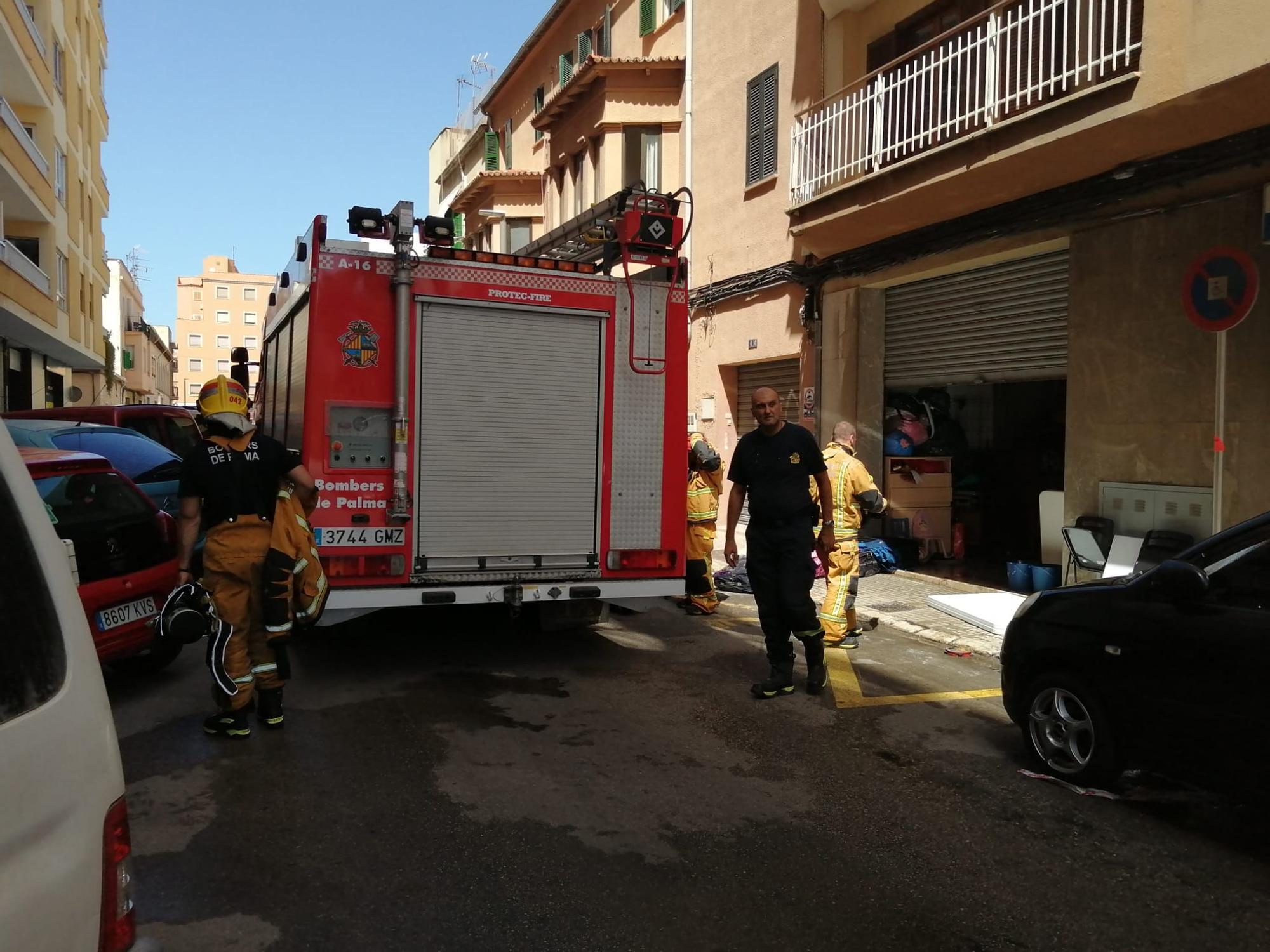 Incendio en una iglesia evangélica de Palma