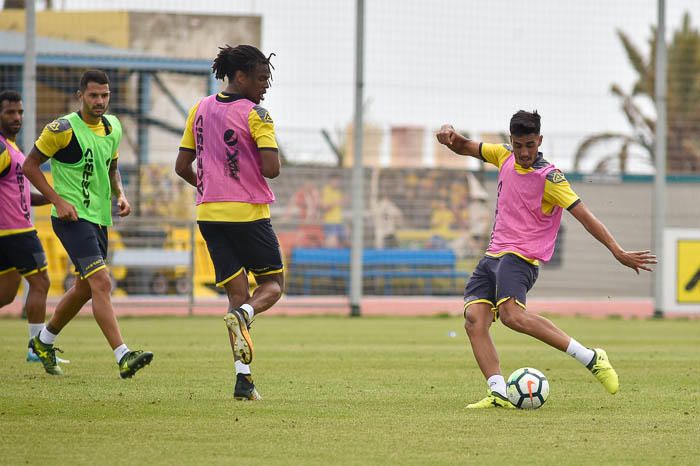 Entrenamiento de la Unión Deportiva Las Palmas