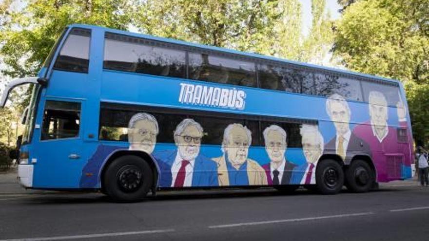 El «tramabús» ja està circulant per Madrid.