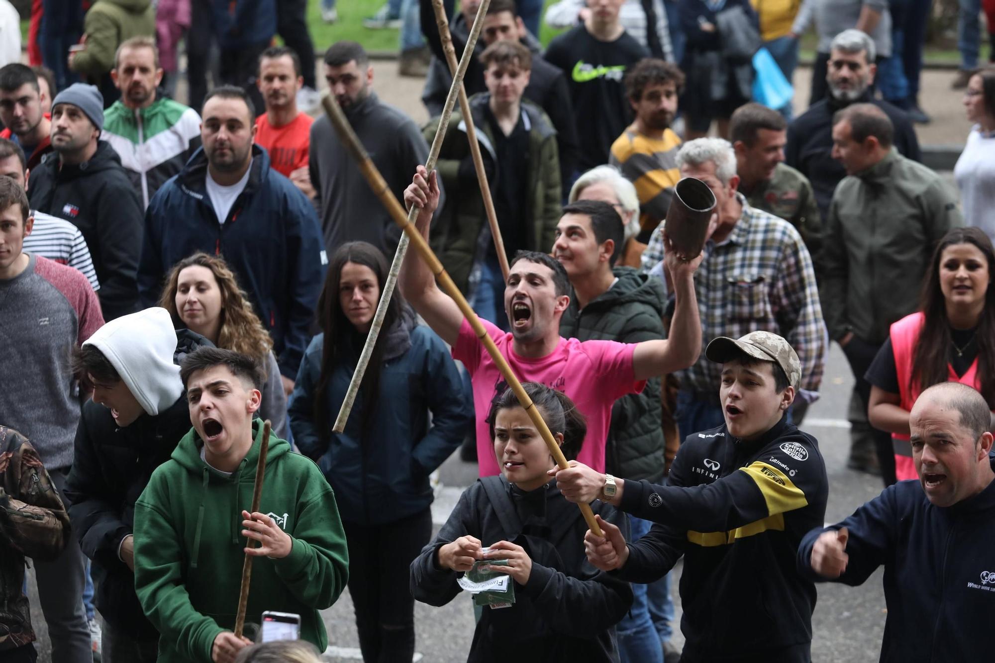 Protestas de los ganaderos y agricultores en Oviedo