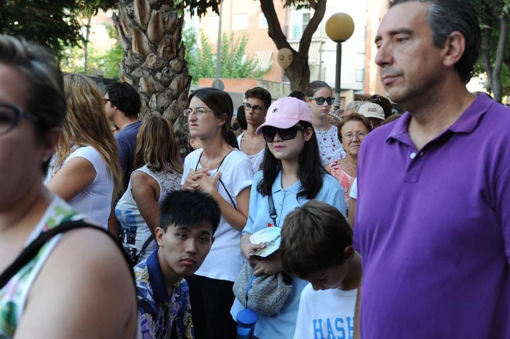 Romería de la Virgen de la Fuensanta: Paso por Flo