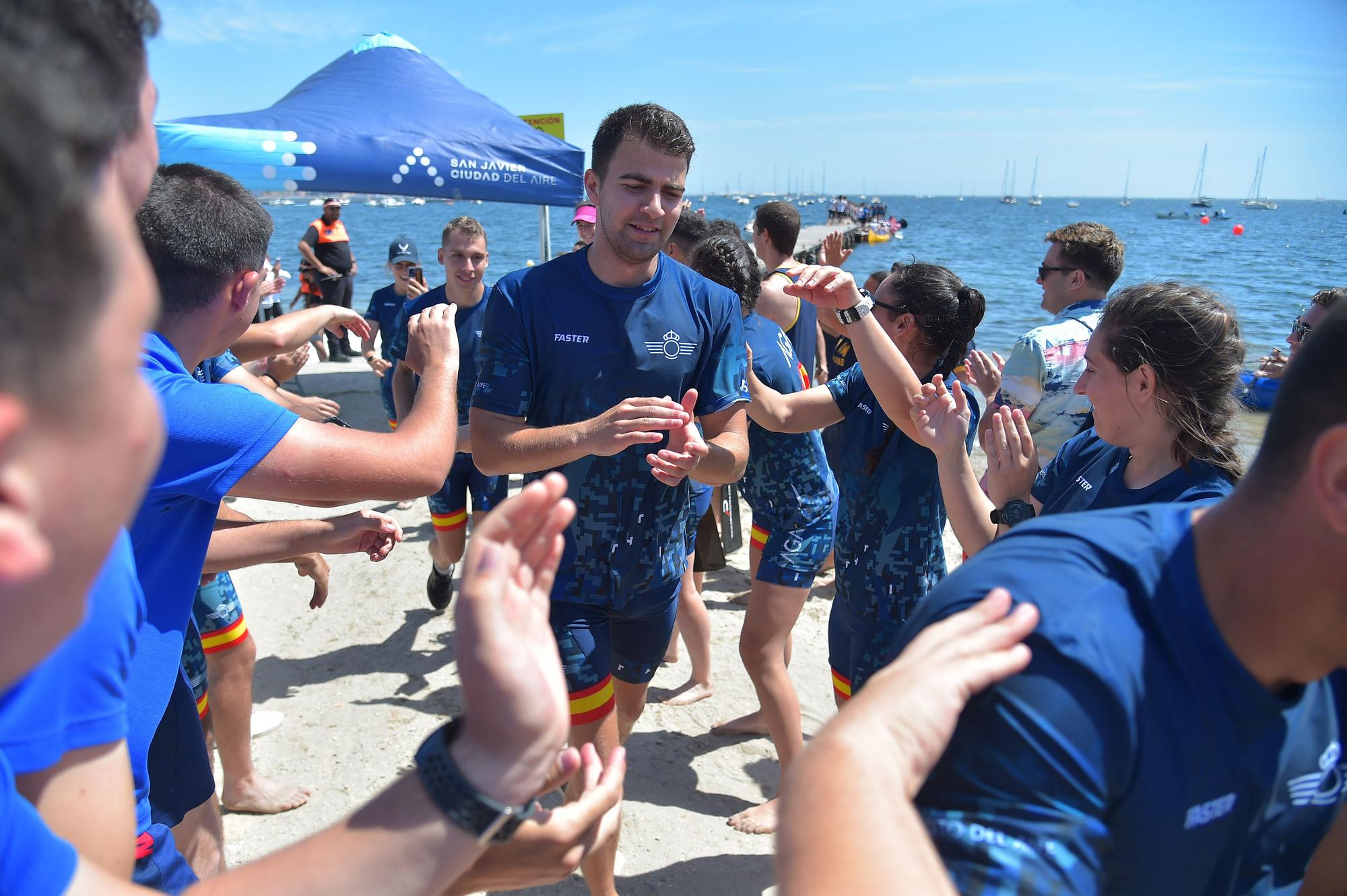 Así ha sido el campeonato de piragüismo Interuniversidad Playa Barnuevo en San Pedro