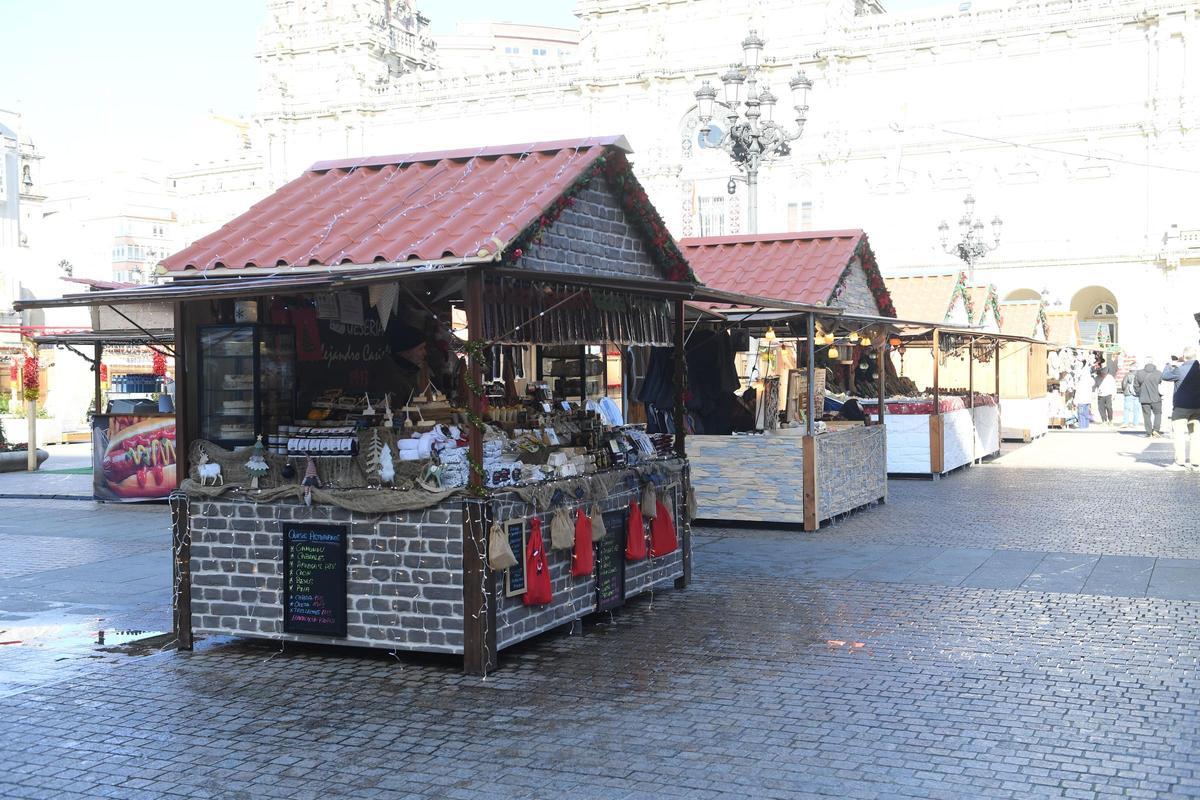 Poblado navideño de María Pita