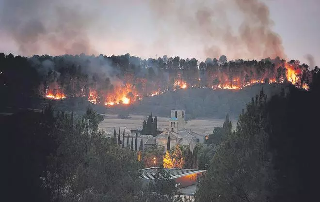 Incendi al Bages