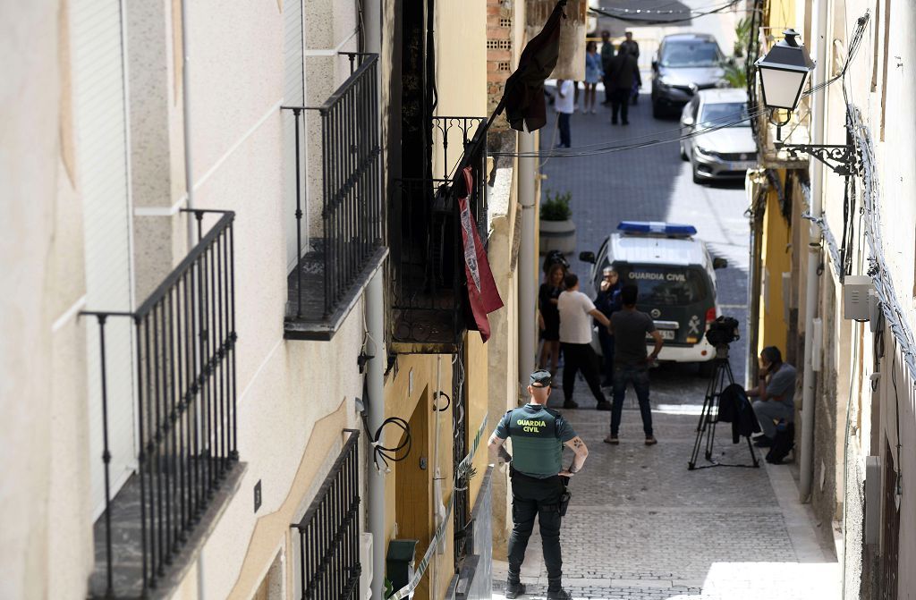 Las imágenes del incendio que ha acabado con la vida de tres personas en Ricote