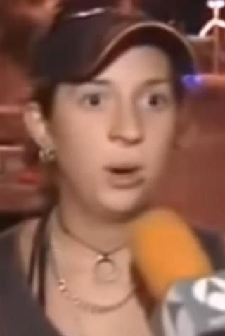 La imatge de la socorrista durant l'entrevista