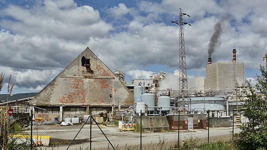 Antigua planta de Elnosa, en proceso de desmontaje.