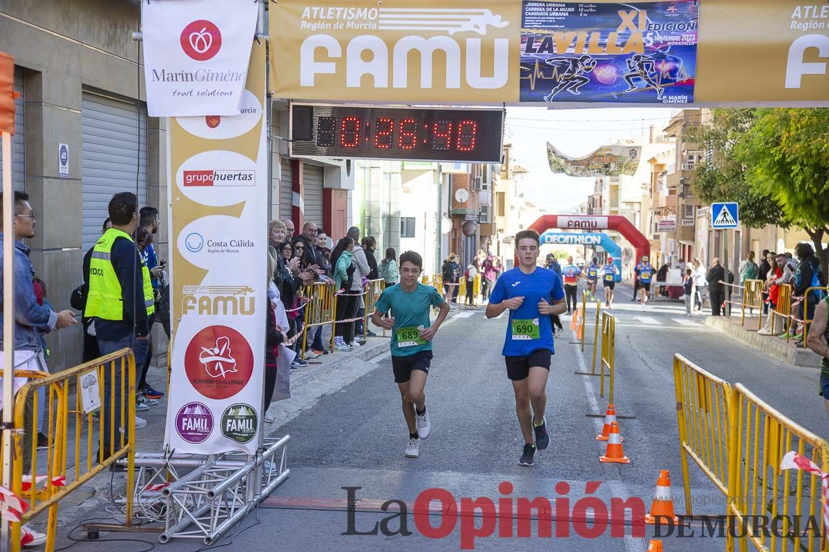 XI edición de la Carrera Urbana y Carrera de la Mujer La Villa de Moratalla, Gran Premio ‘Marín Giménez’