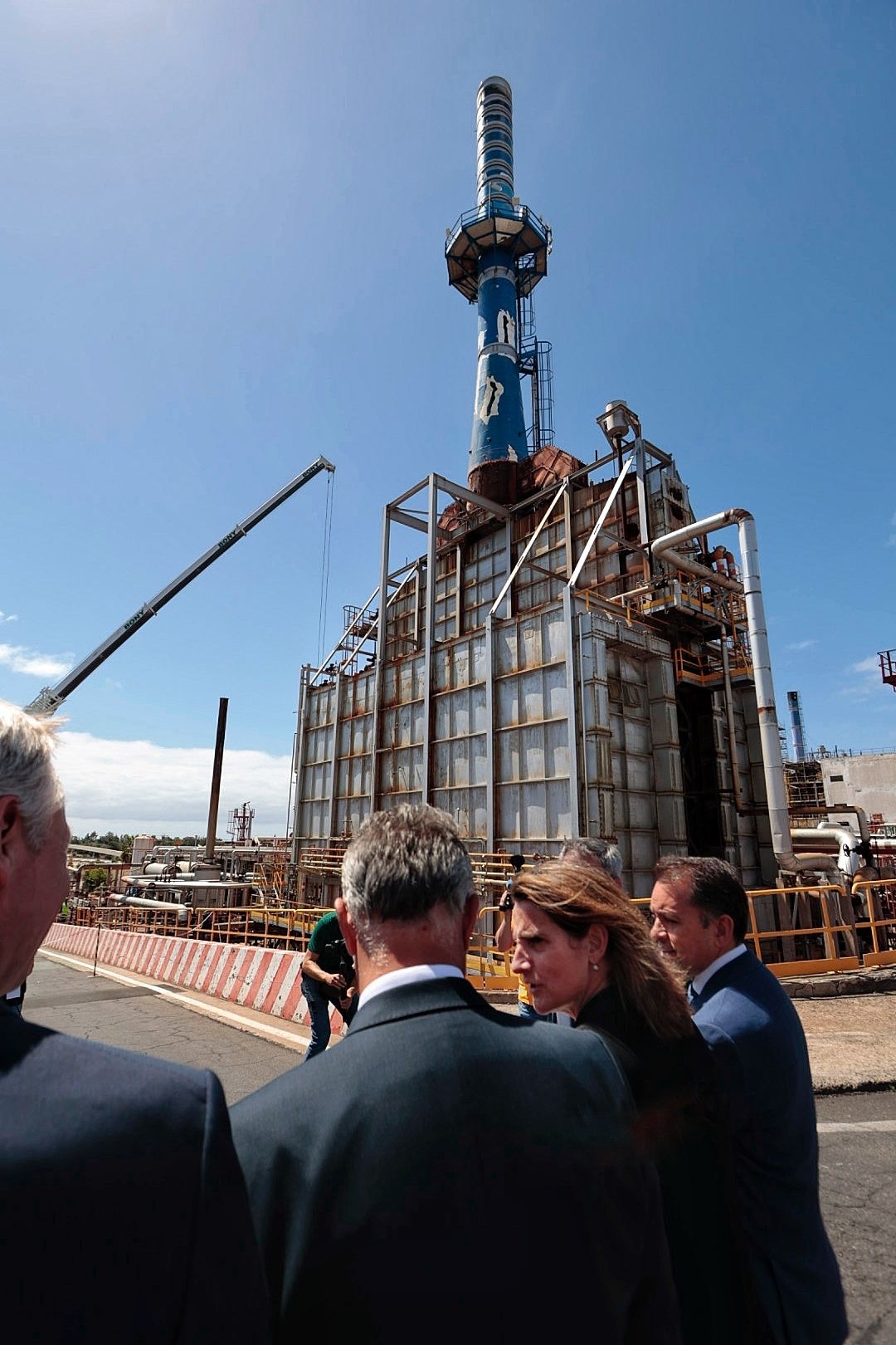 Inicio de la desinstalación de la Refinería Tenerife